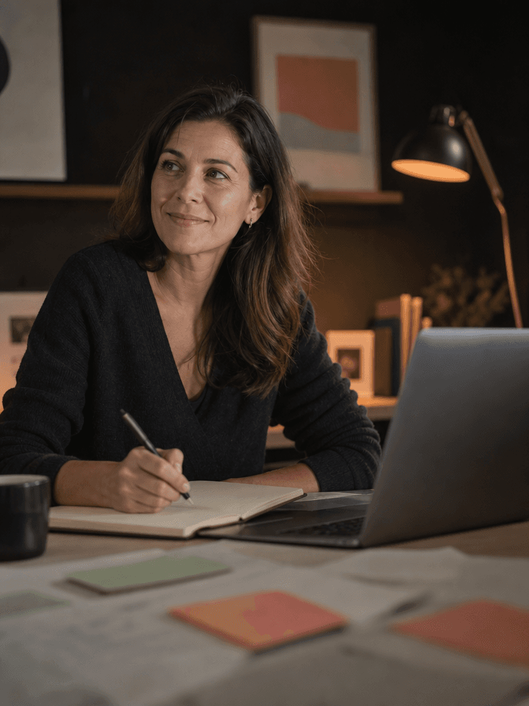 An expert reviewing content before starting from existing work